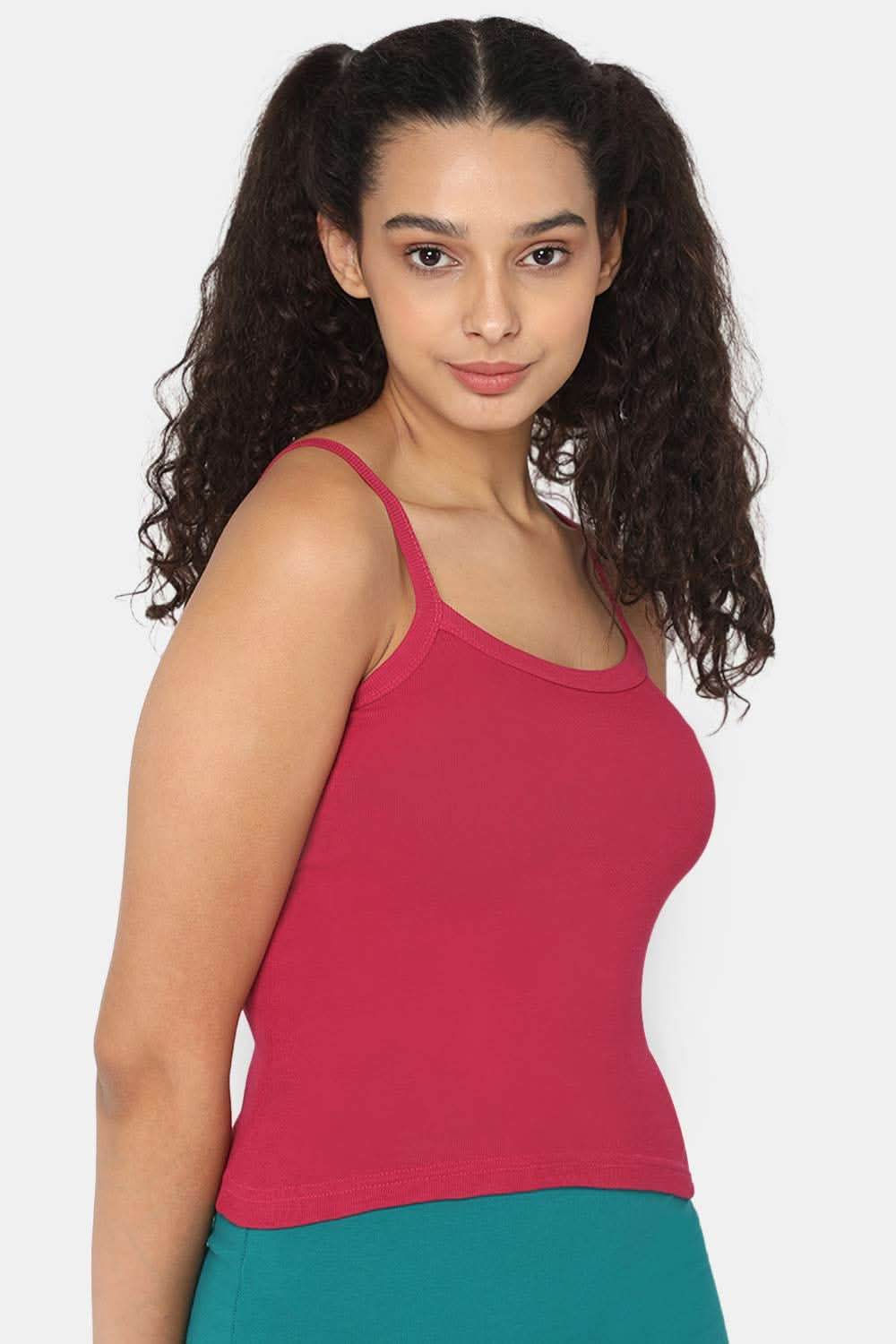 Intimacy Full Coverage 100% Cotton Slip Camisole – IN01 | Non-Padded & Seamless Comfort for Everyday Wear - Naidu Hall Family Store