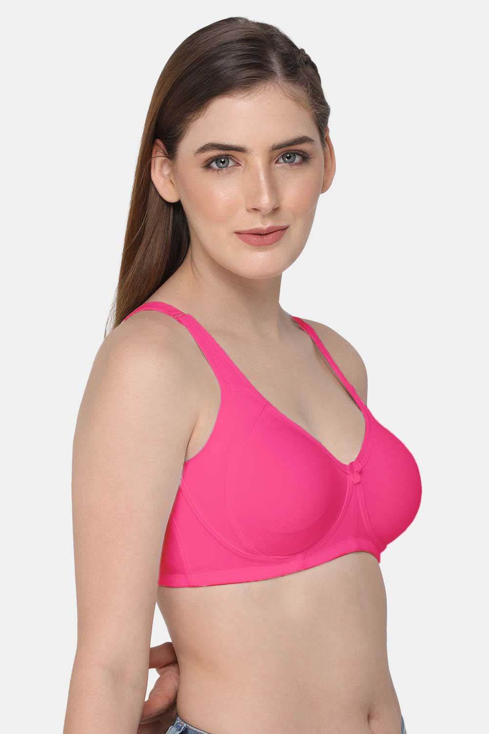 High Coverage Non-Wired Non-Padded Intimacy T-Shirt Bra Other Shades- DEFM - Naidu Hall Family Store