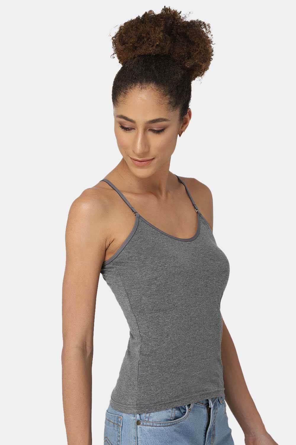 Intimacy Full Coverage Cotton Slip Camisole – IN15 | Non-Wired, Non-Padded & Ultra-Comfortable - Naidu Hall Family Store