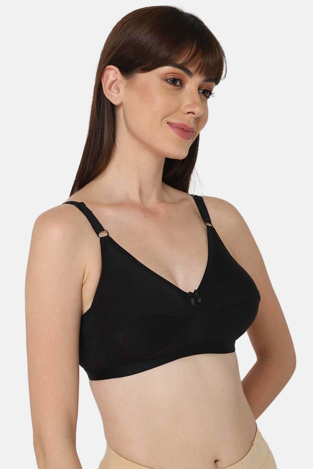 High Coverage Non-Wired Non-Padded Wide & Adjustable Strap Intimacy Saree Bra - INT01 - Prime Shade - Naidu Hall Family Store