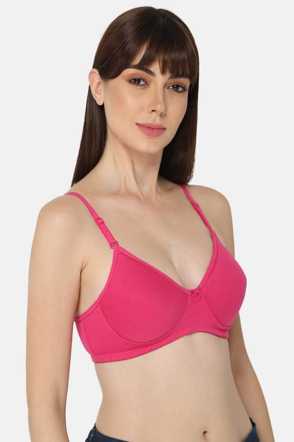 Medium Coverage Intimacy Non-Wired Padded T-Shirt Bra with Inner Seam – EC06 - Naidu Hall Family Store