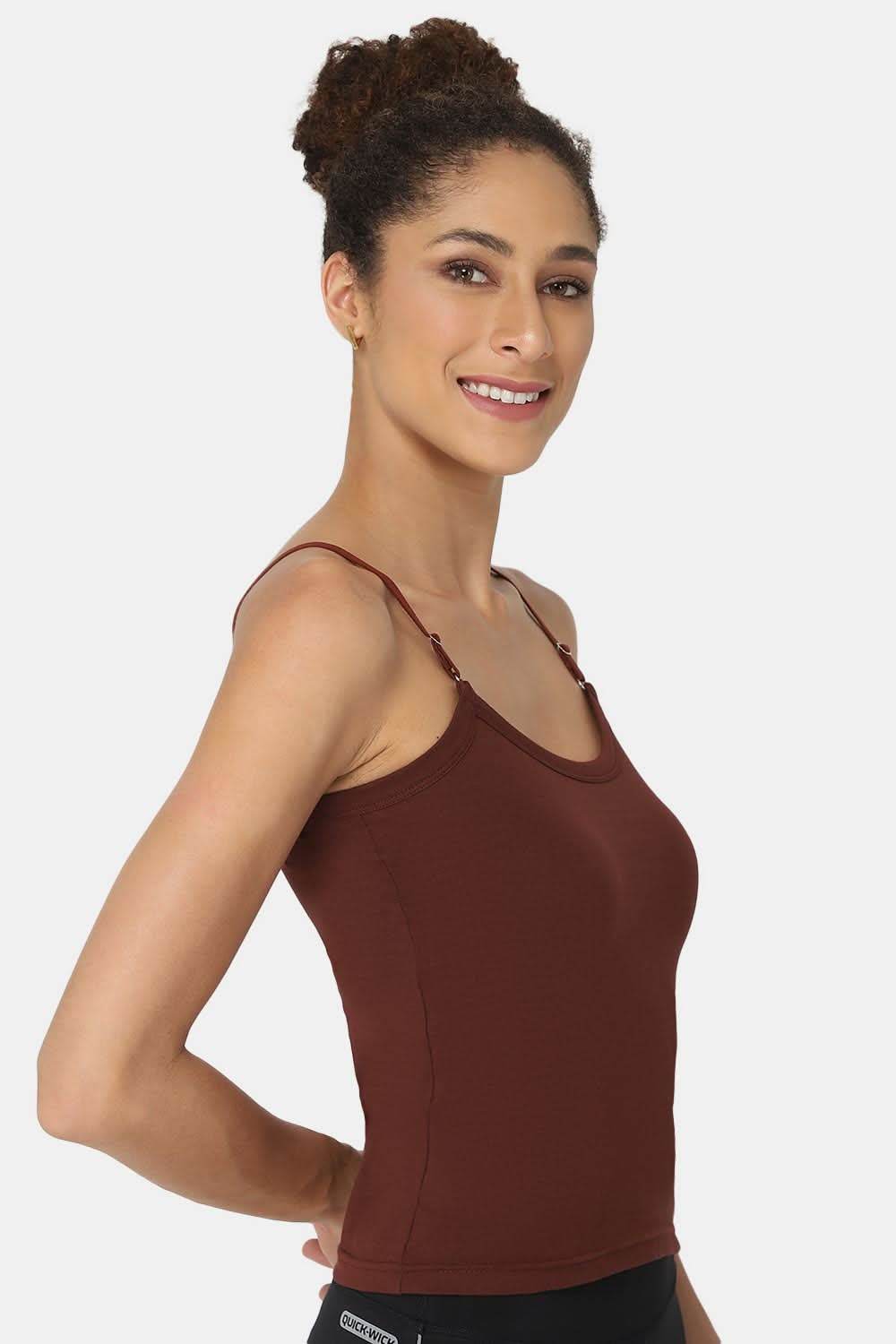 Intimacy Cotton Slip Camisole – IN05 | Wire-Free, Seamless & Adjustable - Naidu Hall Family Store