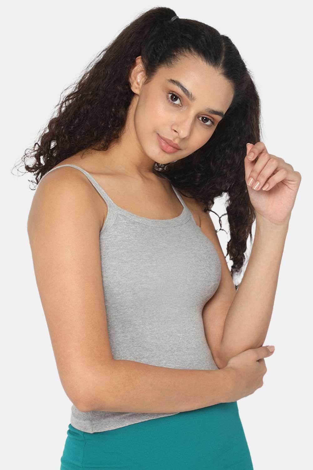 Intimacy Full Coverage 100% Cotton Slip Camisole – IN01 | Non-Padded & Seamless Comfort for Everyday Wear - Naidu Hall Family Store