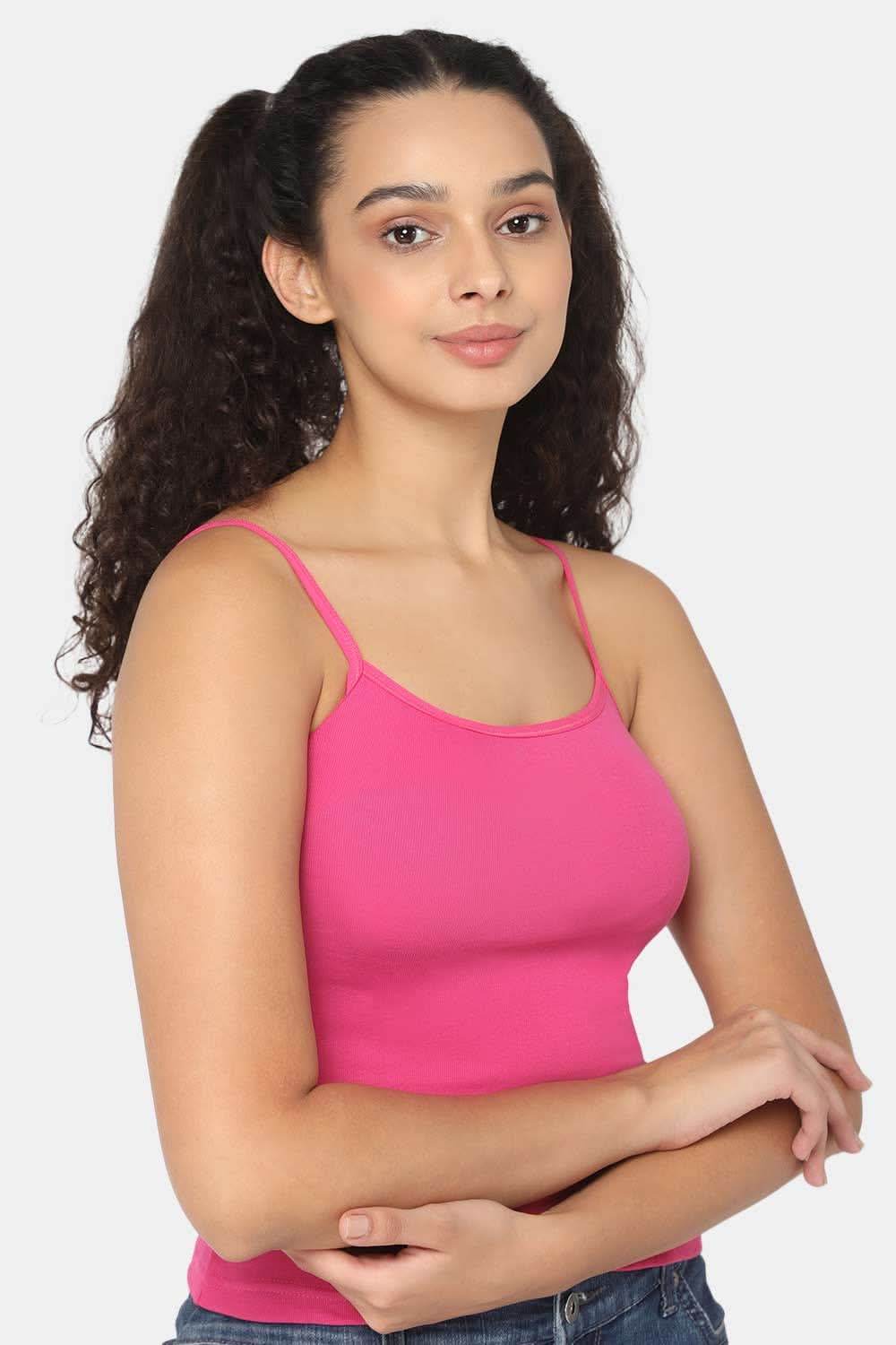 Intimacy Full Coverage Non-Padded Cotton Slip Camisole – IN02 | Wire-Free & Moisture-Wicking Design - Naidu Hall Family Store
