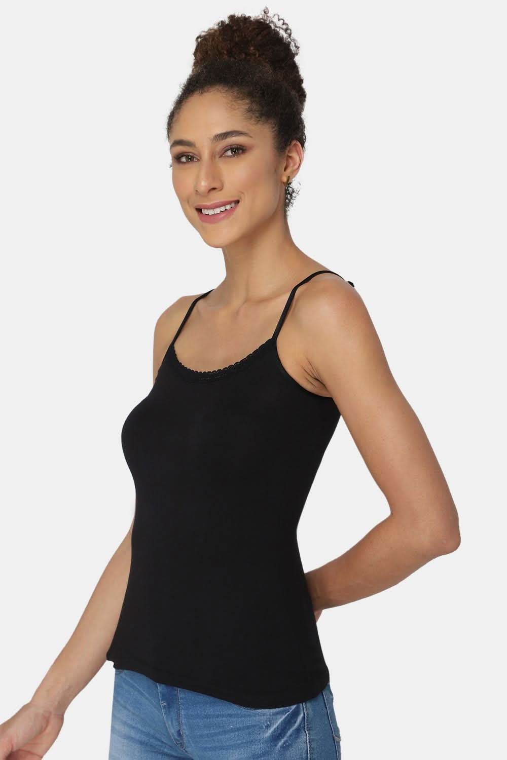 Intimacy Non-Padded Full Coverage Cotton Slip Camisole – M001 | Comfortable & Sweat-Free Fit - Naidu Hall Family Store