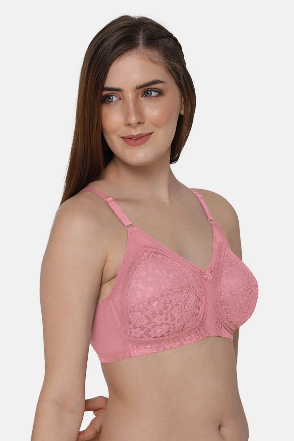 Full Coverage Non-Wired Non-Padded Intimacy Ethnic Bridal Bra - LL06 - Naidu Hall Family Store