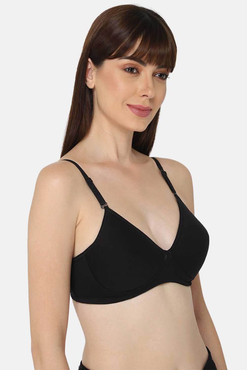 Medium Coverage Intimacy Non-Wired Padded T-Shirt Bra with Inner Seam – EC06 - Naidu Hall Family Store