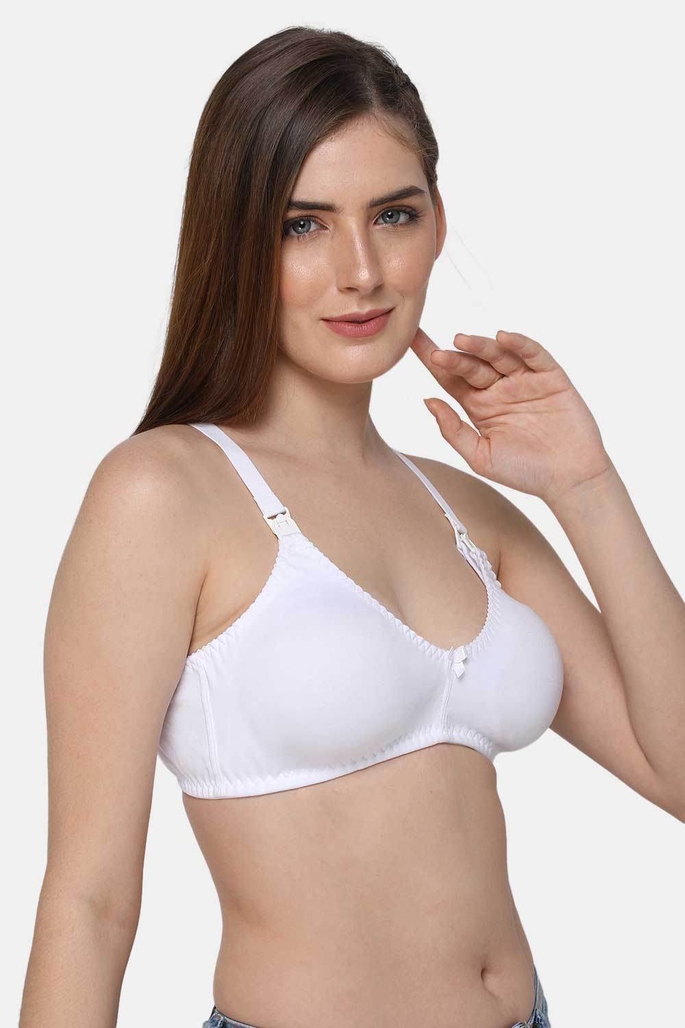 Medium Coverage Non-Wired Non-Padded Intimacy Feeding Bra - Nursing Bra - INT21 - Naidu Hall Family Store