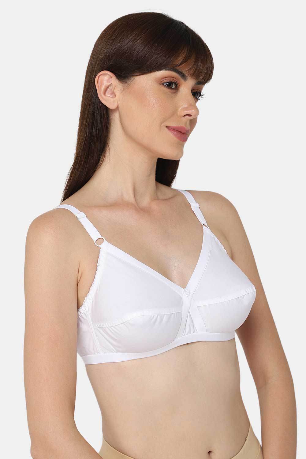 Full Coverage Non-Padded Adjustable Strap Heritage Collection Saree Bra - Cross - Prime Shades - Naidu Hall Family Store