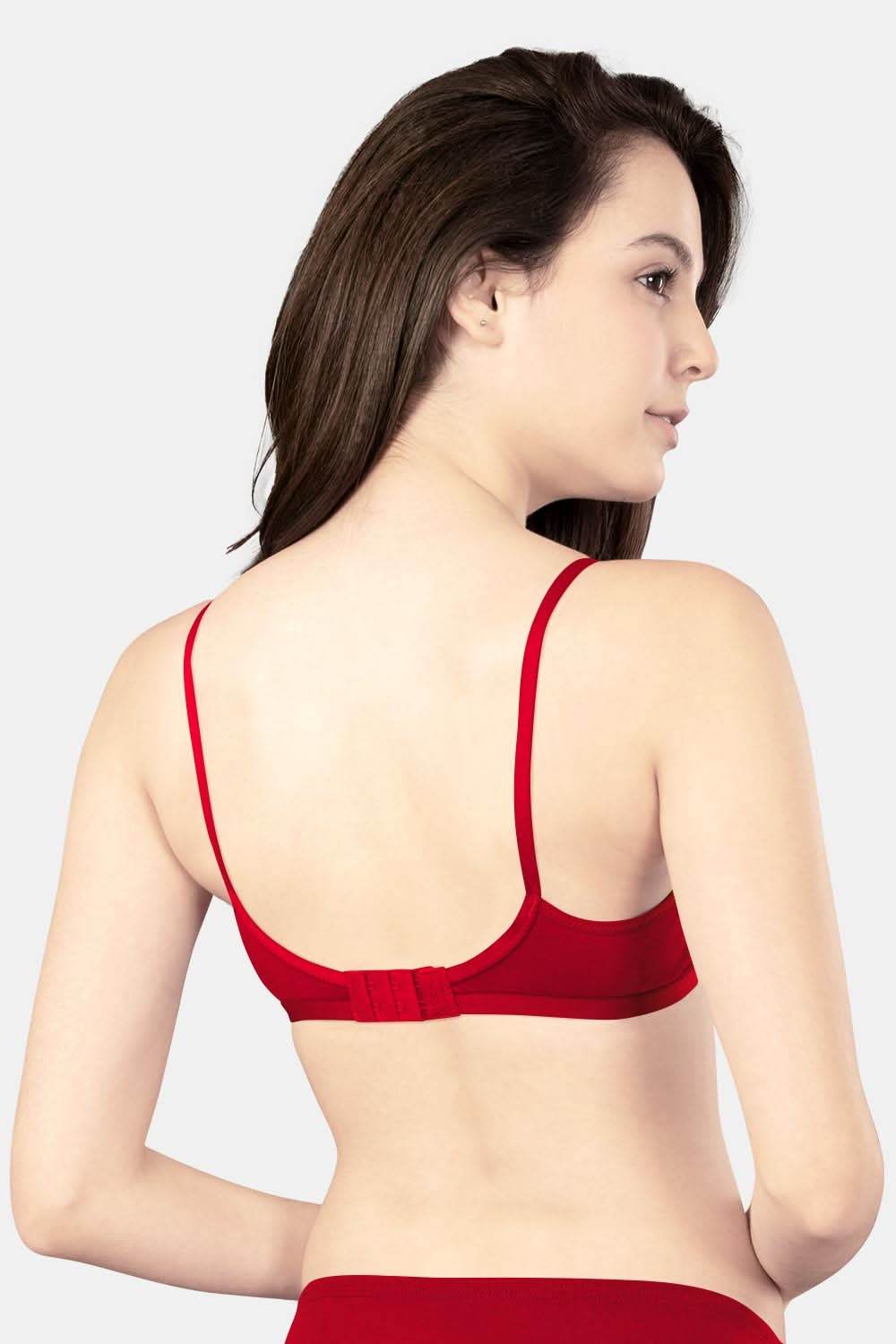 Low Coverage Non-Wired Non-Padded Intimacy Everyday Ethnic And Traditional Wear Plunge Bra - INT27 - Naidu Hall Family Store