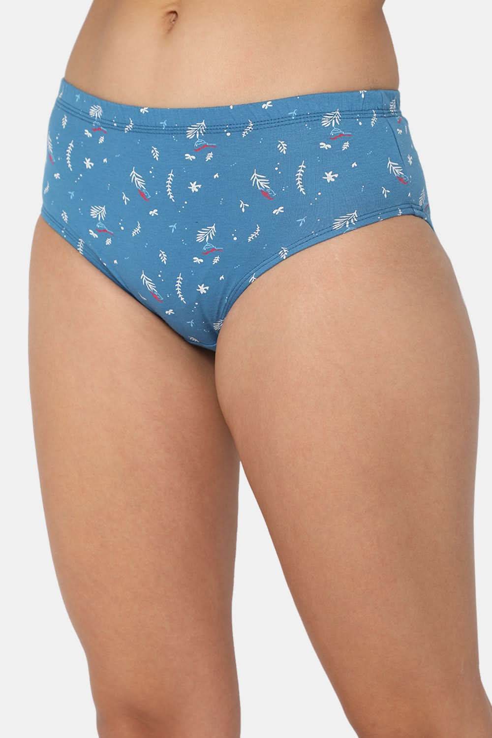 Intimacy Assorted Classic Dark Printed Cotton Panty – Inner Elastic – Pack of 3 - Naidu Hall Family Store