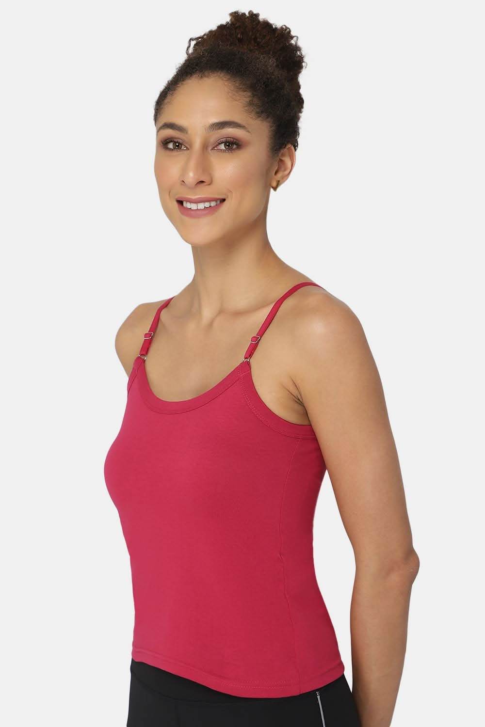 Intimacy Cotton Slip Camisole – IN05 | Wire-Free, Seamless & Adjustable - Naidu Hall Family Store