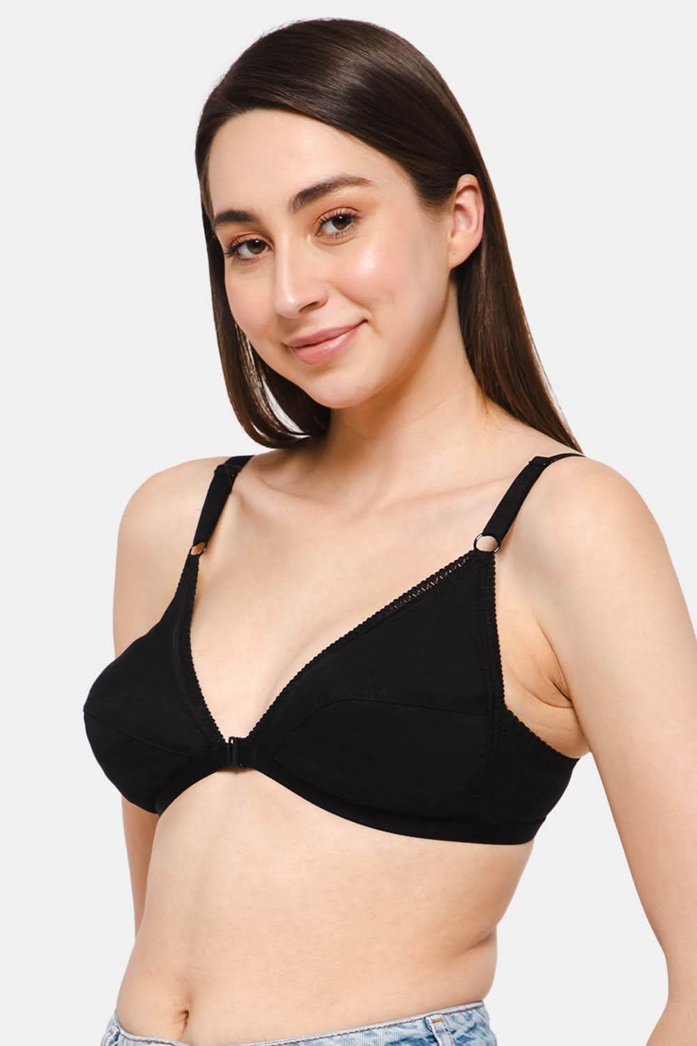 Naidu Hall Non-Padded Non-Wired Front Open Saree Bra - EFRT - Naidu Hall Family Store