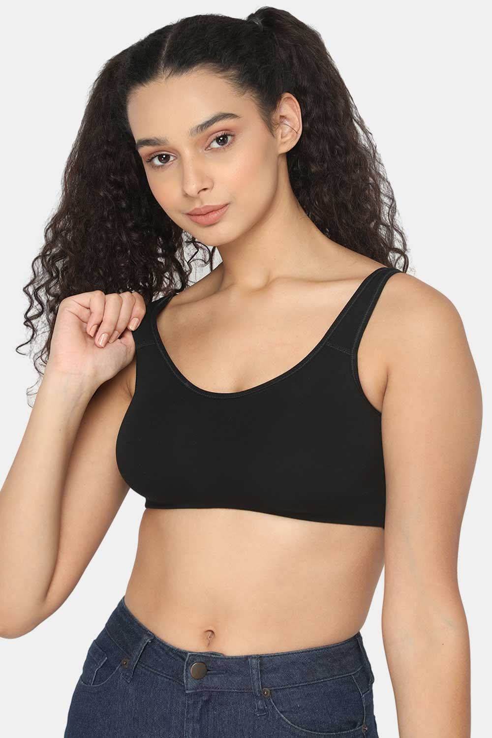 Medium Coverage Non-Wired Non-Padded Intimacy Active Sports Bra - CA12 - Lounge Bra - Naidu Hall Family Store