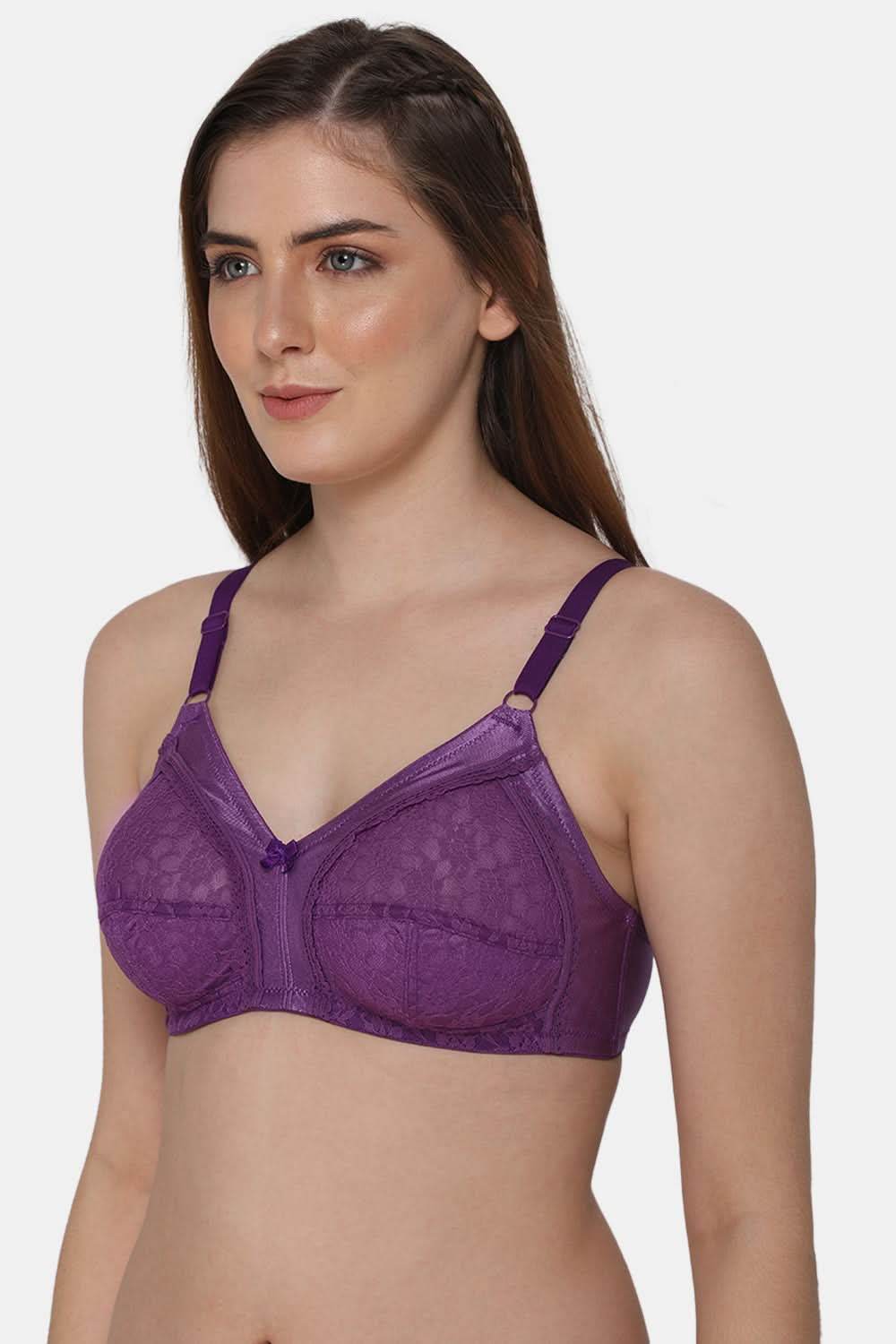 Full Coverage Non-Wired Non-Padded Intimacy Ethnic Bridal Bra - LL05 - Naidu Hall Family Store