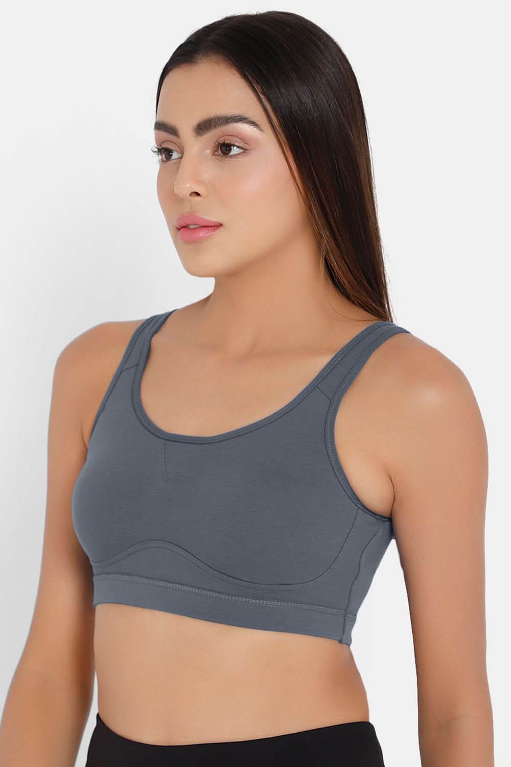 Medium Coverage Non-Padded Non-Wired Intimacy Active Sports Bra - CA15 - Naidu Hall Family Store