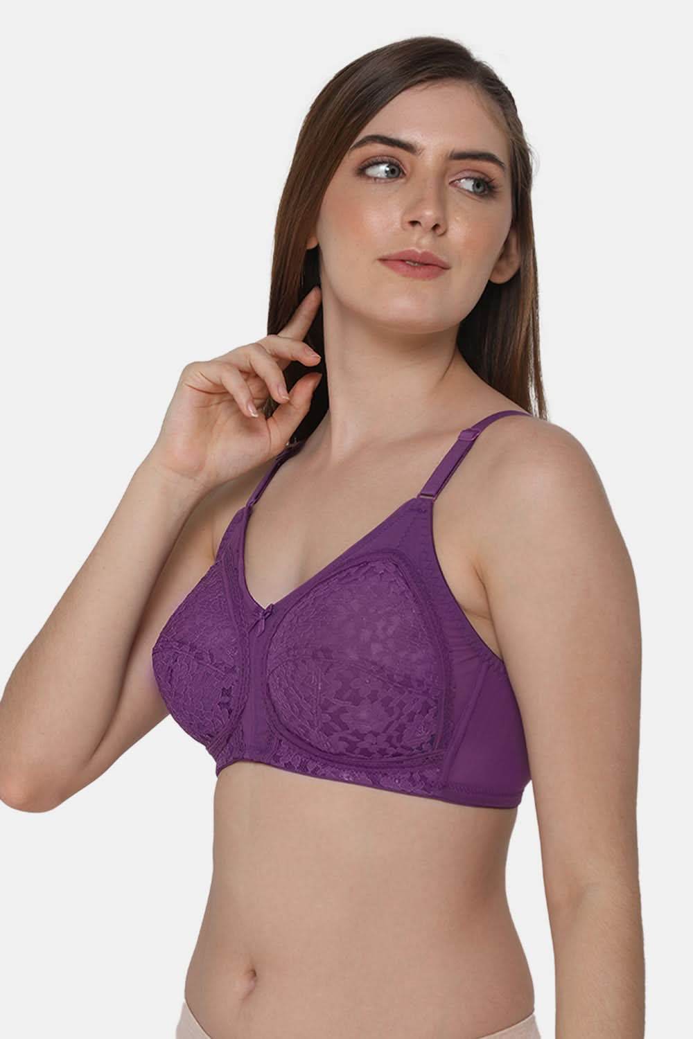 Full Coverage Non-Wired Non-Padded Intimacy Ethnic Bridal Bra - LL06 - Naidu Hall Family Store