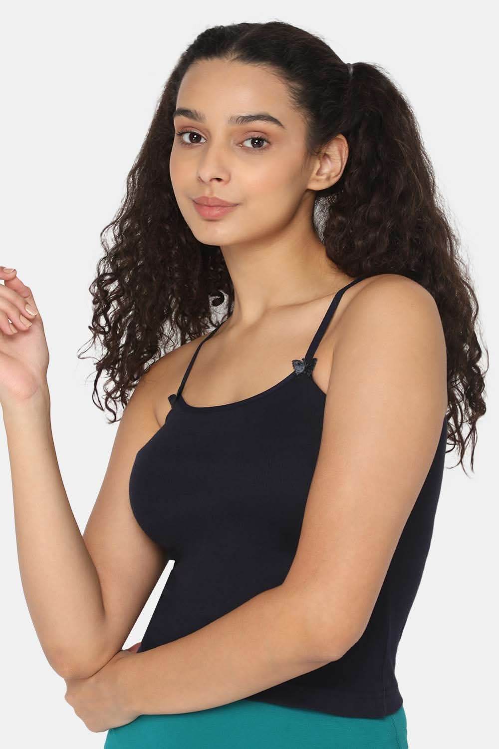 Intimacy Full Coverage Non-Padded Cotton Slip Camisole – IN02 | Wire-Free & Moisture-Wicking Design - Naidu Hall Family Store
