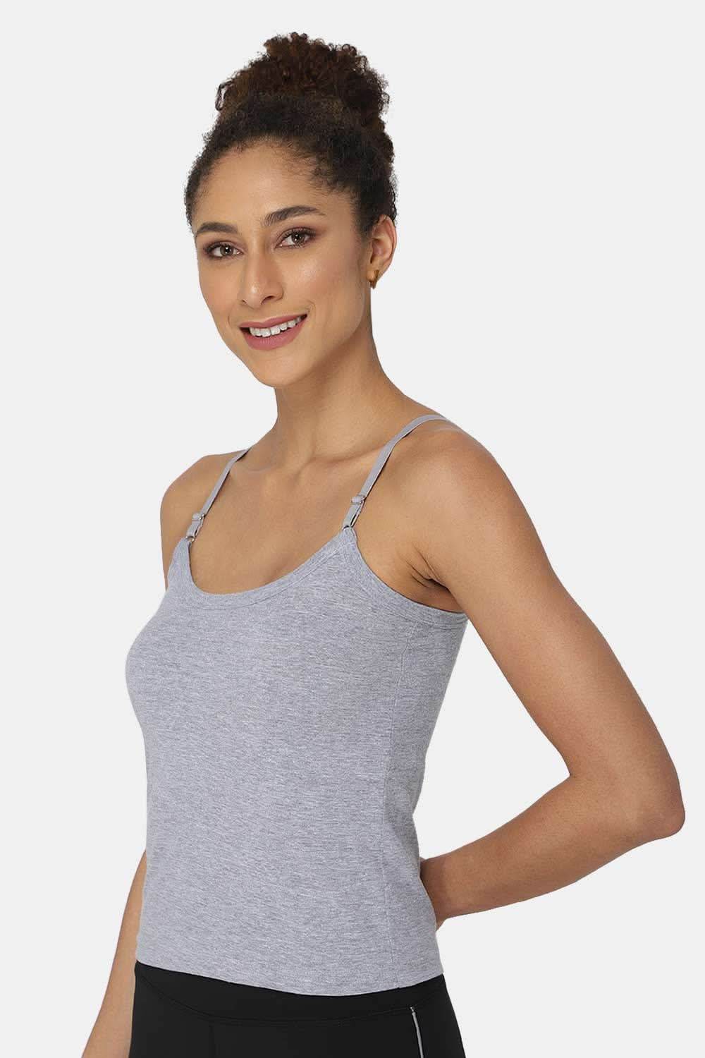 Intimacy Cotton Slip Camisole – IN05 | Wire-Free, Seamless & Adjustable - Naidu Hall Family Store