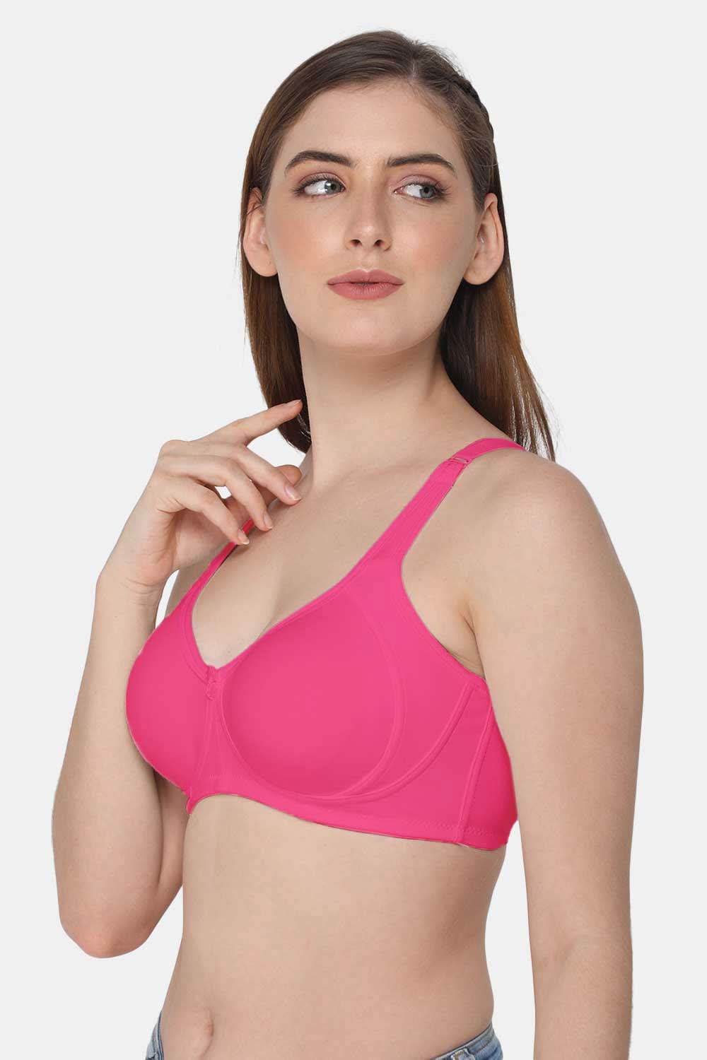 High Coverage Non-Wired Non-Padded Intimacy T-Shirt Bra Other Shades- DEFM - Naidu Hall Family Store