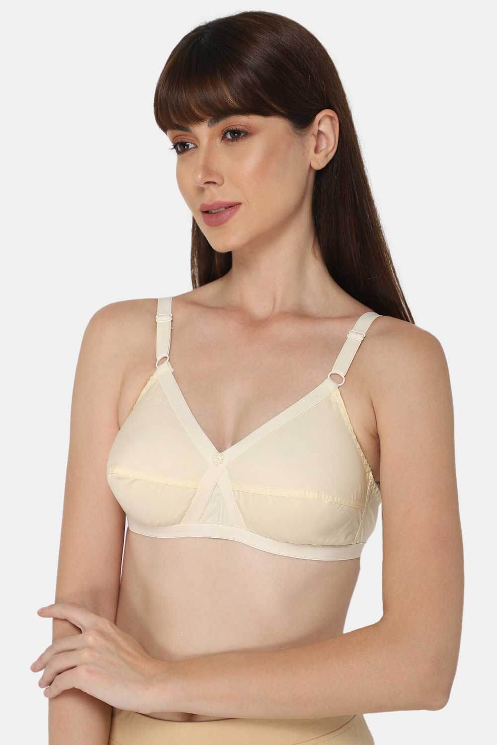 Full Coverage Non-Padded Adjustable Strap Heritage Collection Saree Bra - Cross - Prime Shades - Naidu Hall Family Store
