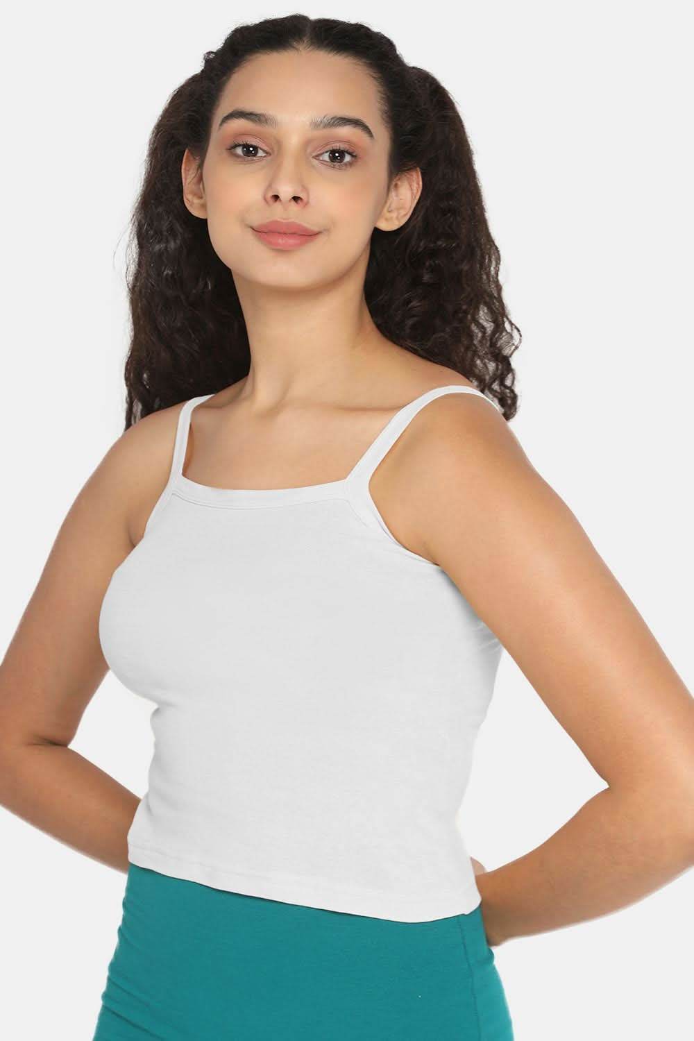Intimacy Full Coverage 100% Cotton Slip Camisole – IN01 | Non-Padded & Seamless Comfort for Everyday Wear - Naidu Hall Family Store