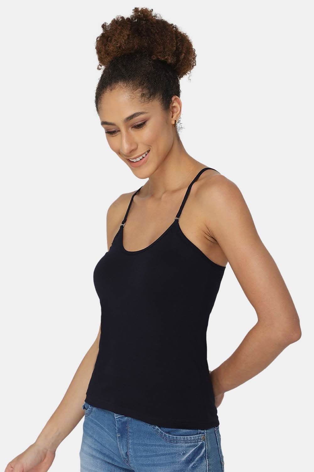 Intimacy Full Coverage Cotton Slip Camisole – IN15 | Non-Wired, Non-Padded & Ultra-Comfortable - Naidu Hall Family Store