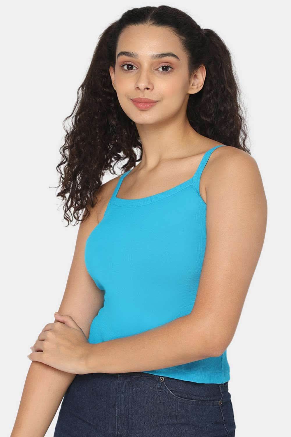 Intimacy Full Coverage 100% Cotton Slip Camisole – IN01 | Non-Padded & Seamless Comfort for Everyday Wear - Naidu Hall Family Store