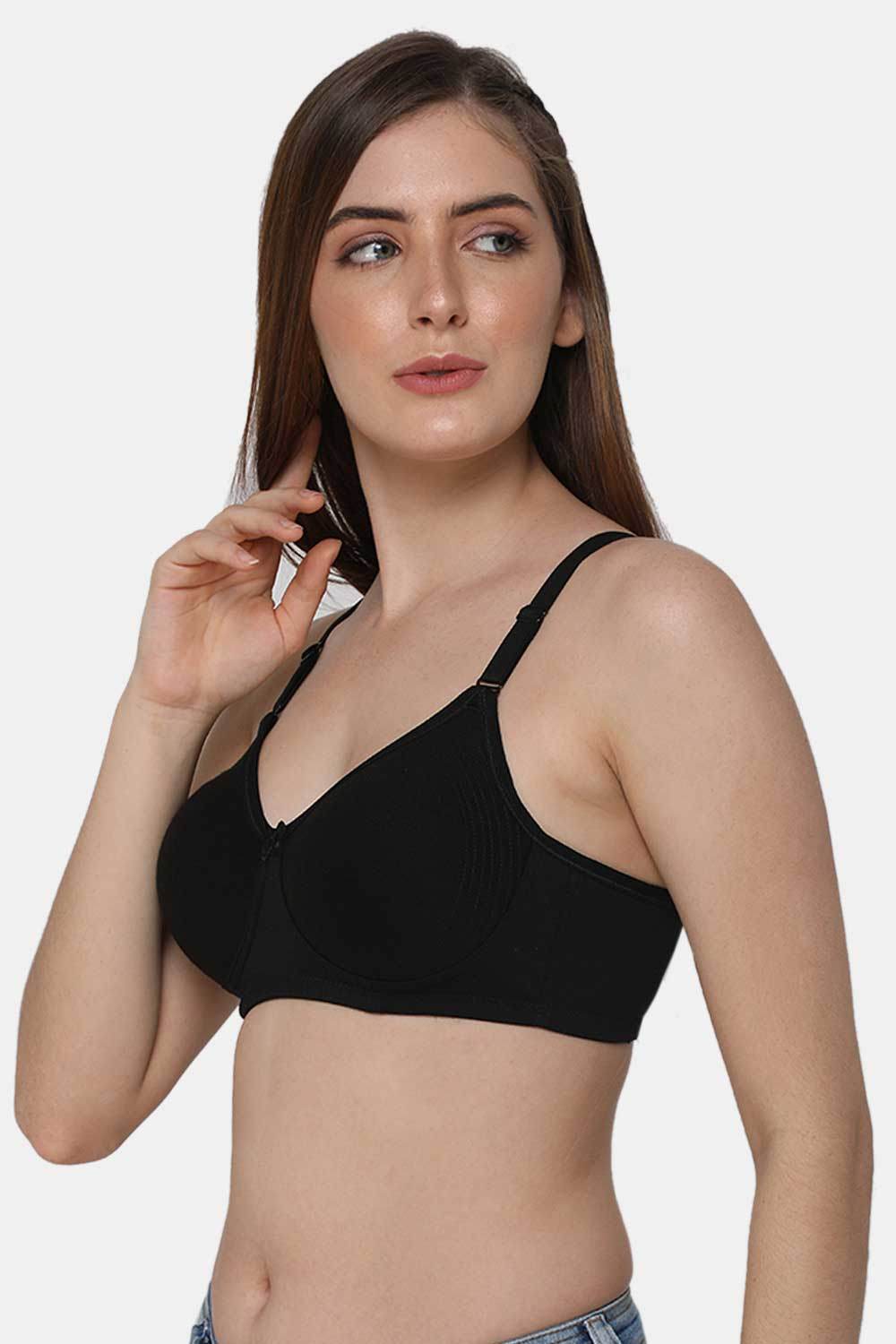 Everyday Full Coverage Non-Padded Intimacy T-Shirt Saree Bra - DEFC - Naidu Hall Family Store