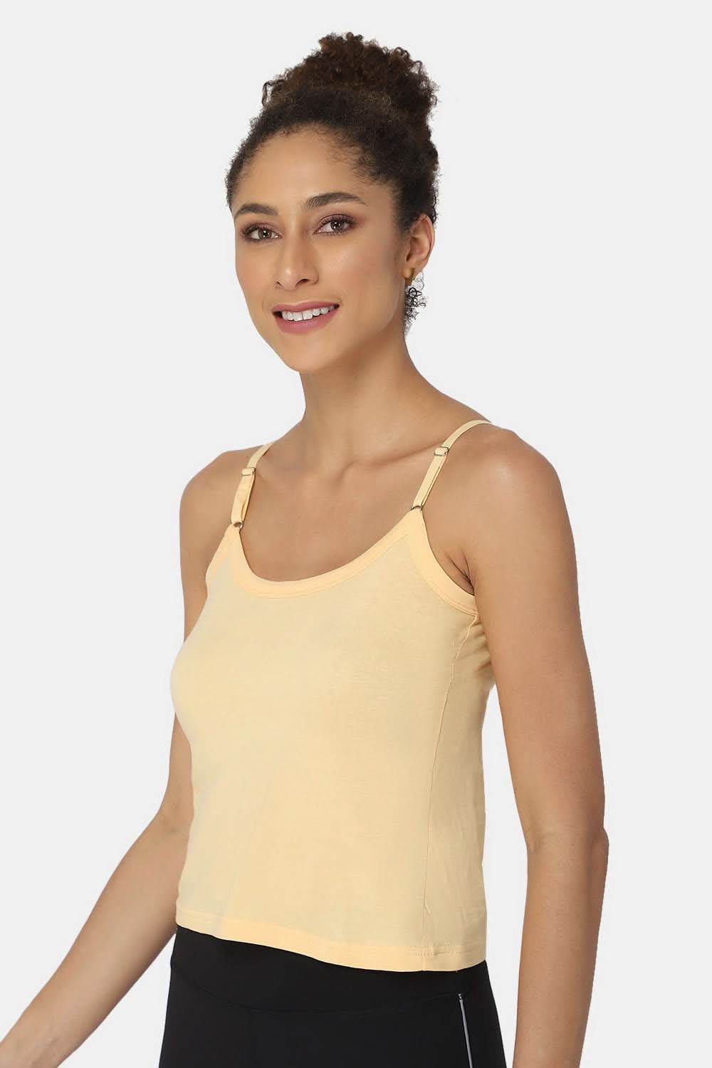 Intimacy Cotton Slip Camisole – IN05 | Wire-Free, Seamless & Adjustable - Naidu Hall Family Store