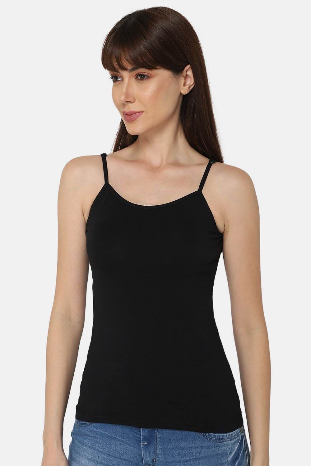 Intimacy Full Coverage Cotton Slip Camisole – CL04 | Non-Padded, Non-Wired & Seamless - Naidu Hall Family Store