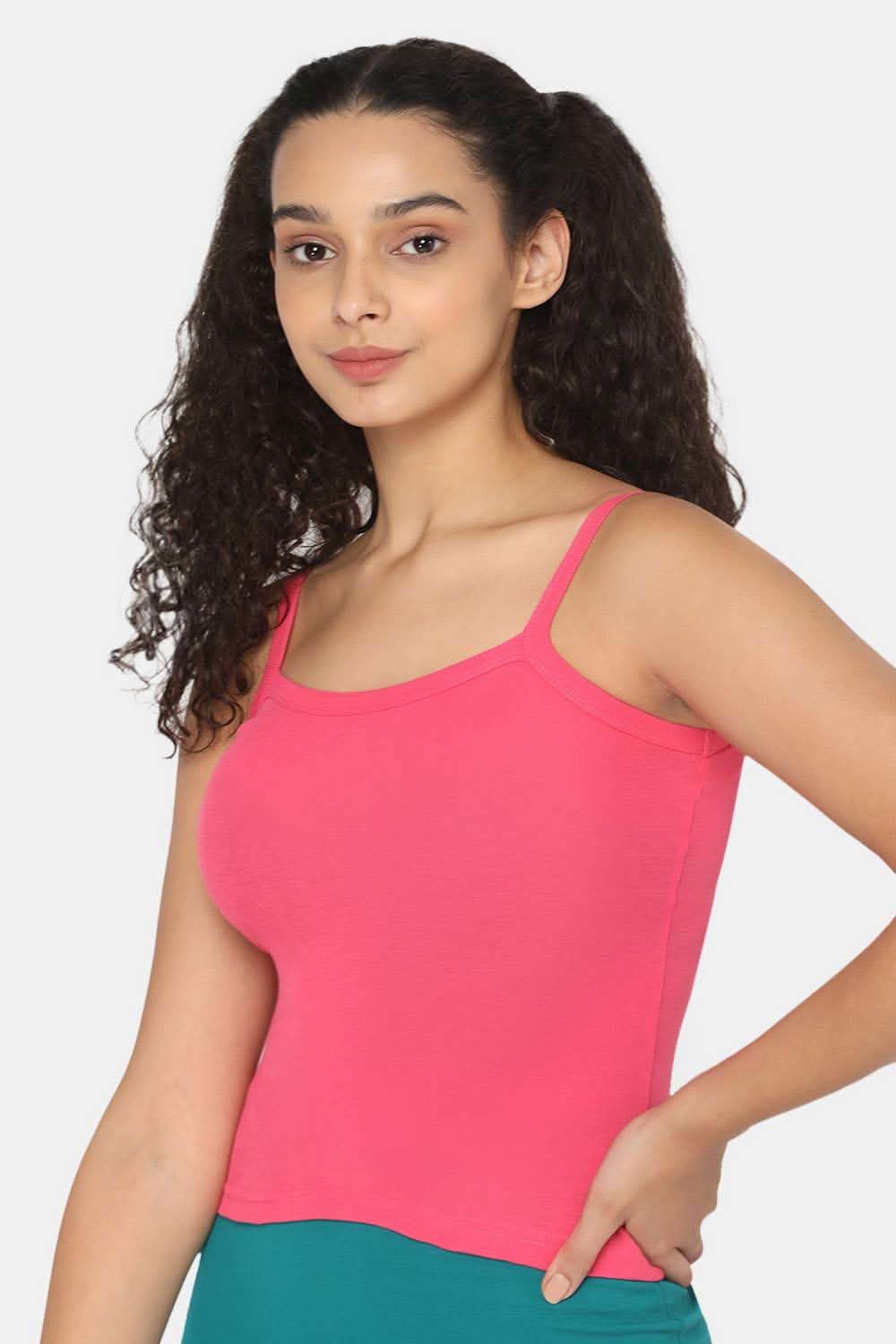 Intimacy Full Coverage 100% Cotton Slip Camisole – IN01 | Non-Padded & Seamless Comfort for Everyday Wear - Naidu Hall Family Store