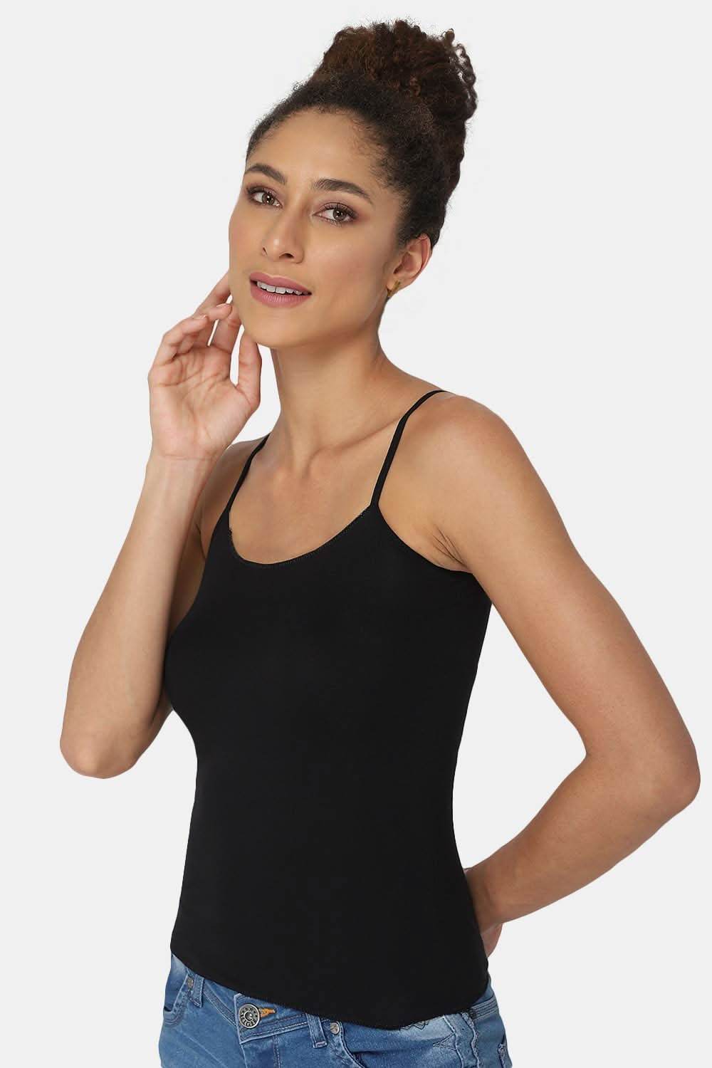 Intimacy Bio-Based Modal Slip Camisole – M002 | Smooth Fit, Skin-Friendly & Full Coverage - Naidu Hall Family Store