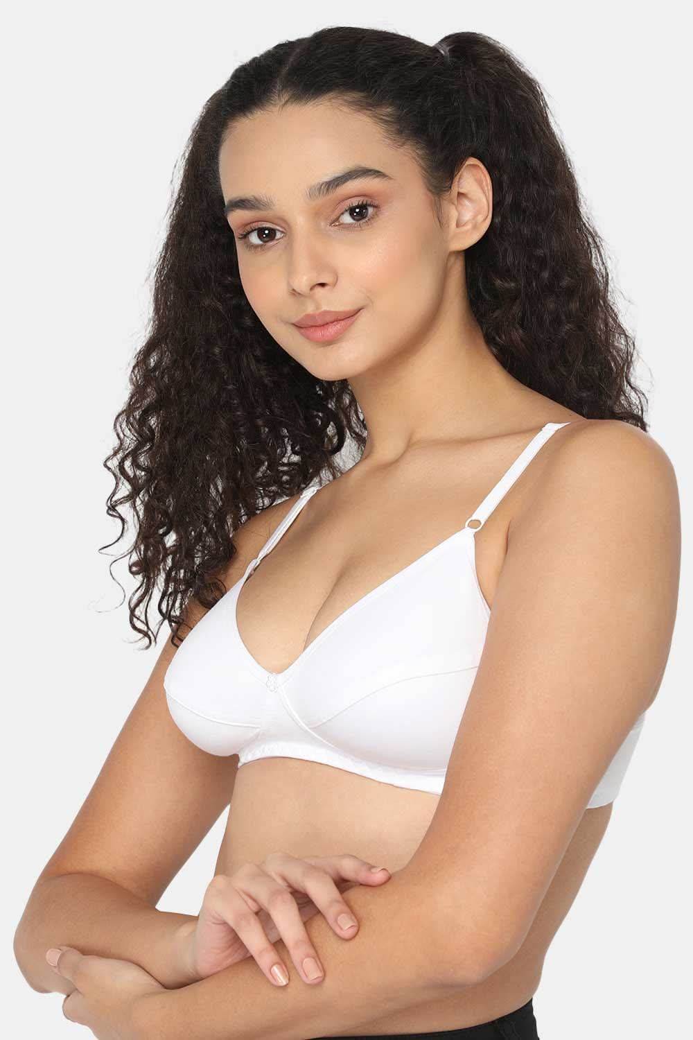 Naidu Hall Medium Coverage Non-Padded Non-Wired Everyday Saree Bra - Glori - Naidu Hall Family Store
