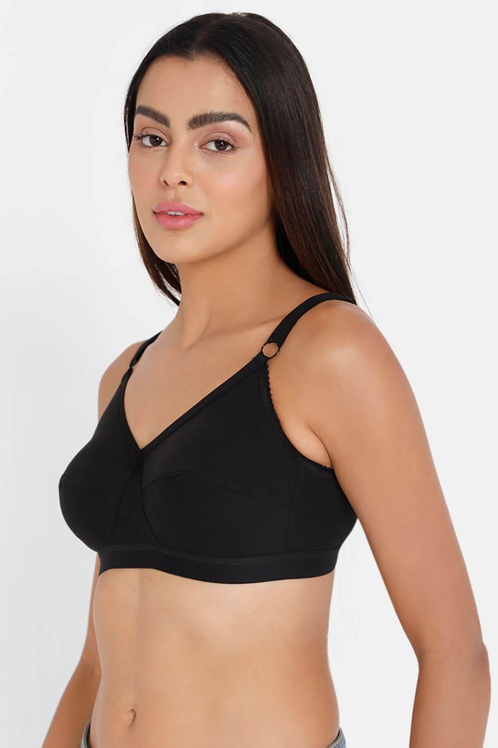 Full Coverage Non-Wired Non-Padded Intimacy Kriss-Kross Everyday Bra - Prime Shades - Naidu Hall Family Store