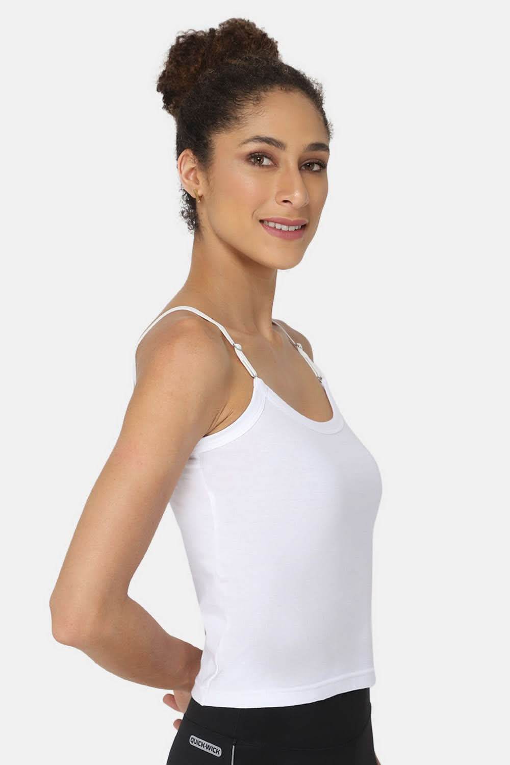 Intimacy Cotton Slip Camisole – IN05 | Wire-Free, Seamless & Adjustable - Naidu Hall Family Store