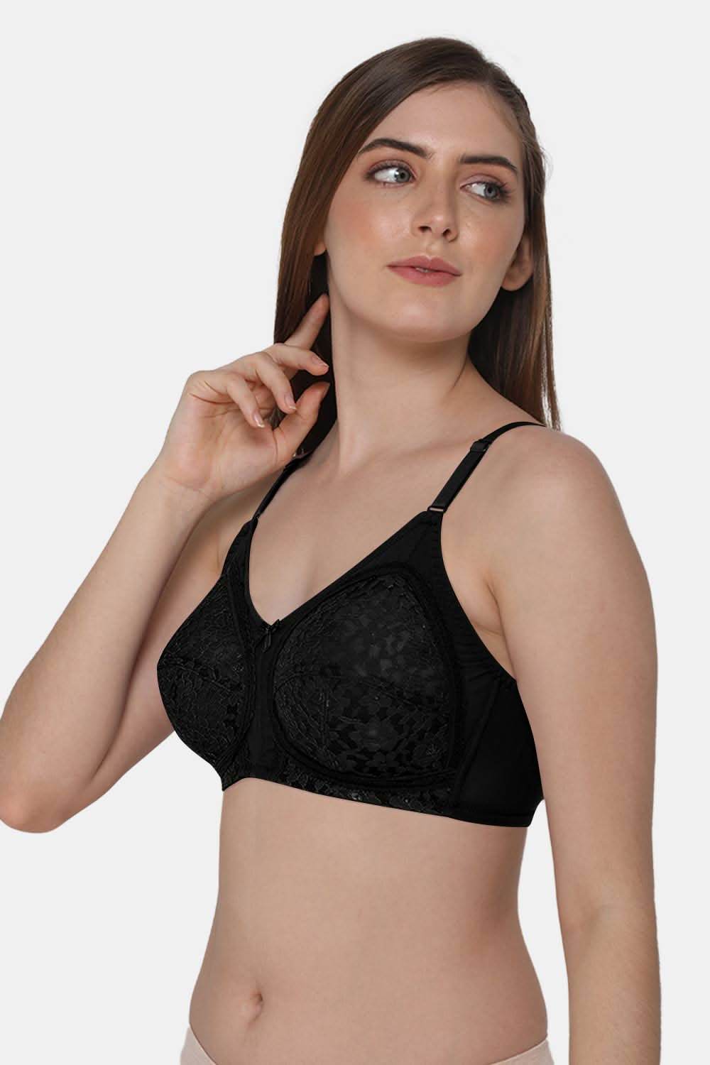 Full Coverage Non-Wired Non-Padded Intimacy Ethnic Bridal Bra - LL06 - Naidu Hall Family Store