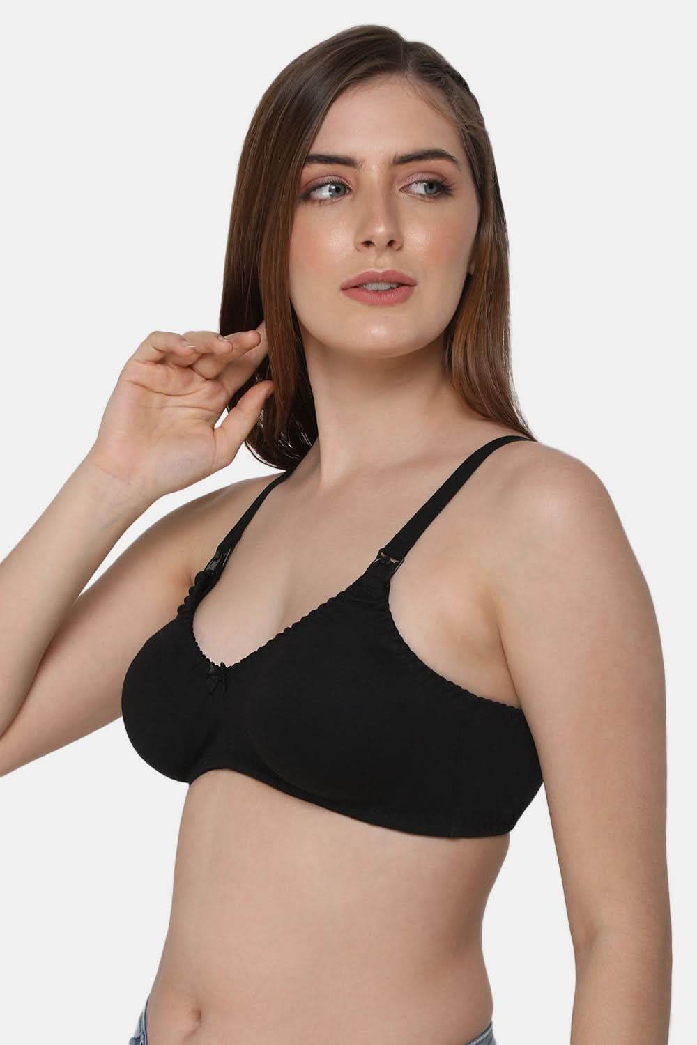 Medium Coverage Non-Wired Non-Padded Intimacy Feeding Bra - Nursing Bra - INT21 - Naidu Hall Family Store