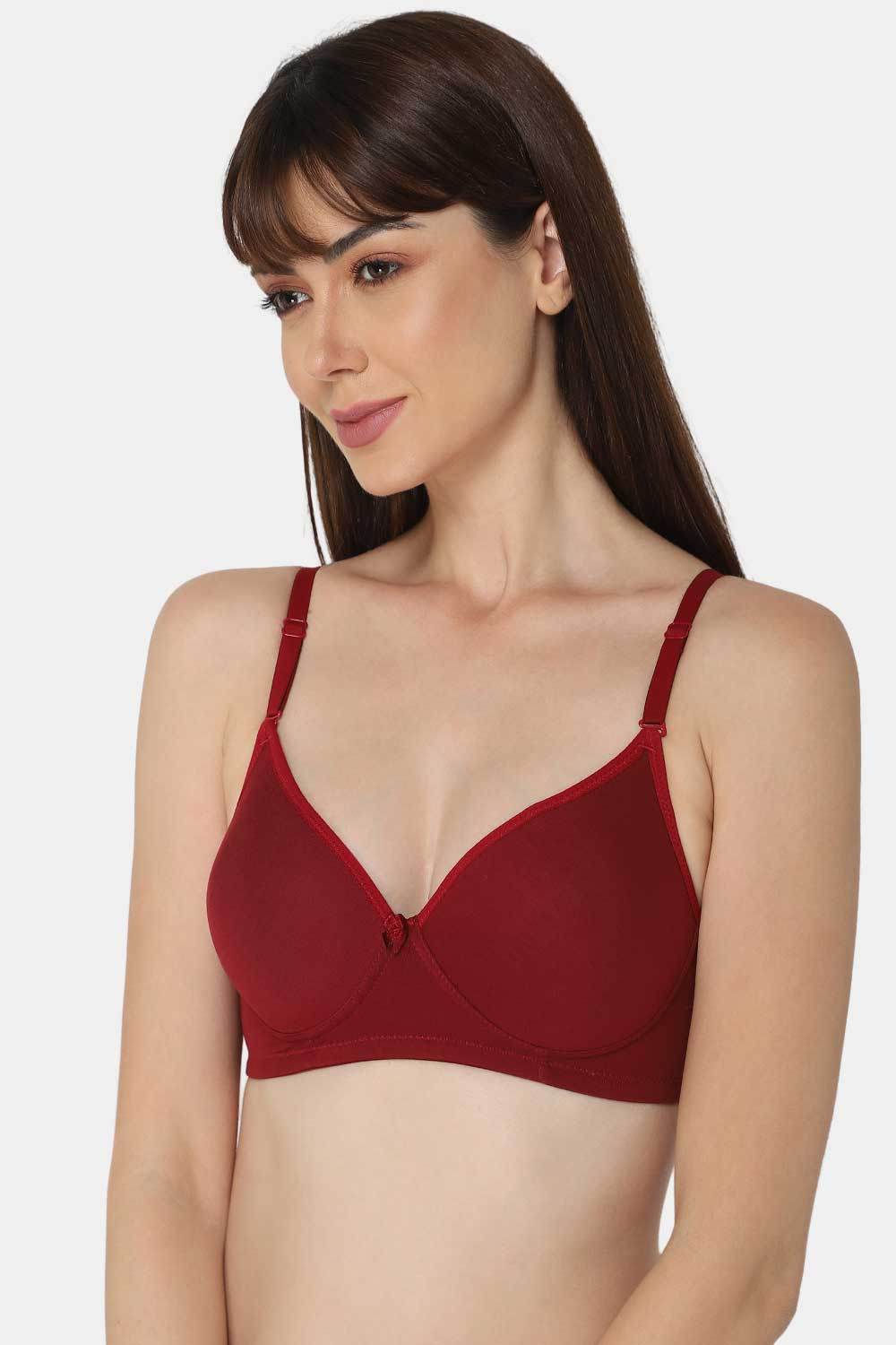 Medium Coverage Non-Wired Thin & Adjustable Intimacy T-Shirt Padded Bra - UC09 - Naidu Hall Family Store