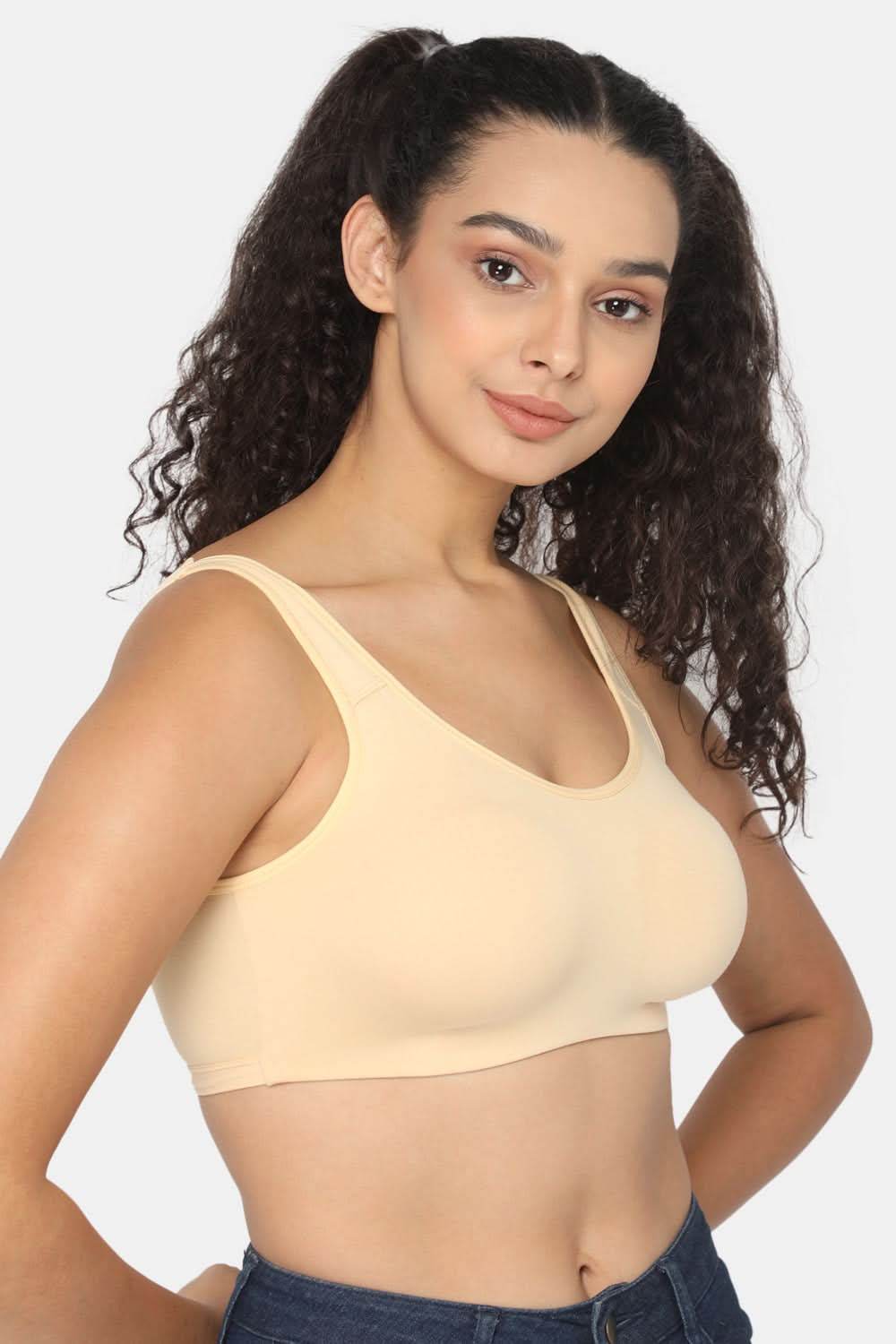 Medium Coverage Non-Wired Non-Padded Intimacy Active Sports Bra - CA12 - Lounge Bra - Naidu Hall Family Store