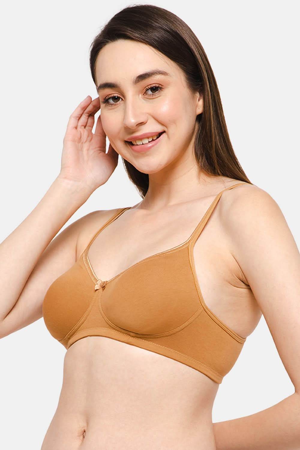 Medium Coverage Non-Wired Non-Padded Intimacy T-shirt Saree Bra - ER16 - Naidu Hall Family Store