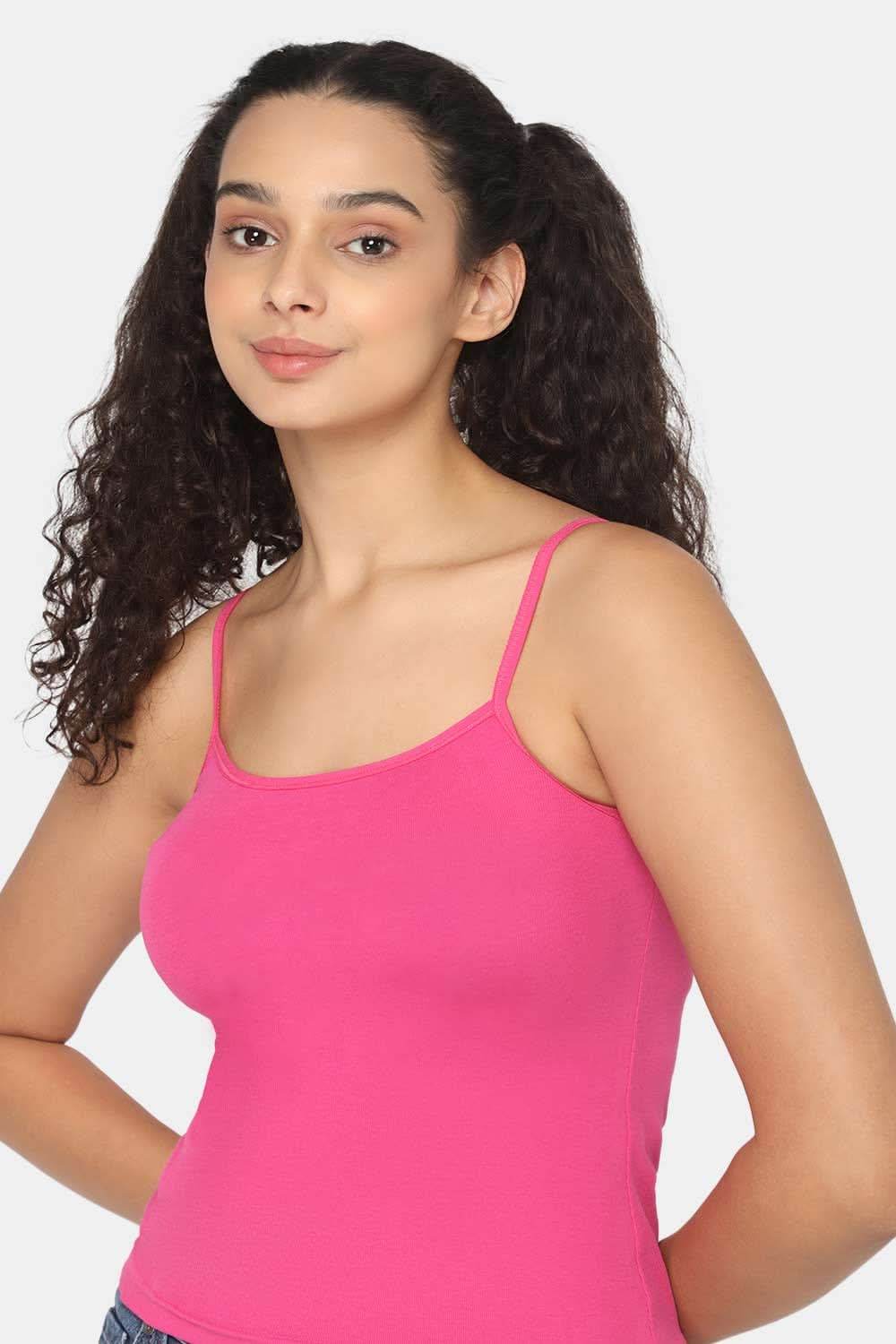 Intimacy Full Coverage Non-Padded Cotton Slip Camisole – IN02 | Wire-Free & Moisture-Wicking Design - Naidu Hall Family Store