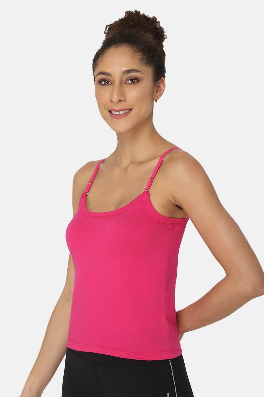 Intimacy Cotton Slip Camisole – IN05 | Wire-Free, Seamless & Adjustable - Naidu Hall Family Store