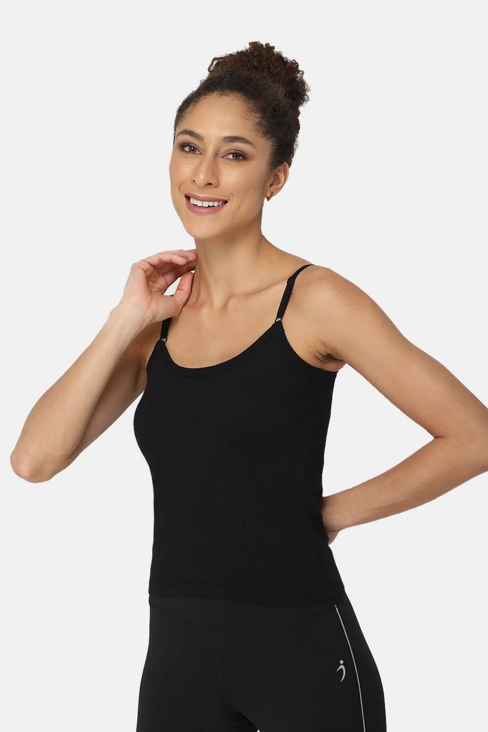 Intimacy Cotton Slip Camisole – IN05 | Wire-Free, Seamless & Adjustable - Naidu Hall Family Store
