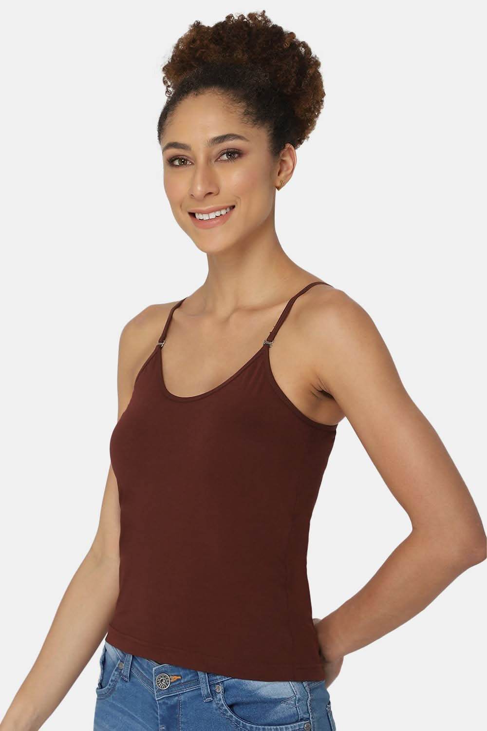 Intimacy Full Coverage Cotton Slip Camisole – IN15 | Non-Wired, Non-Padded & Ultra-Comfortable - Naidu Hall Family Store