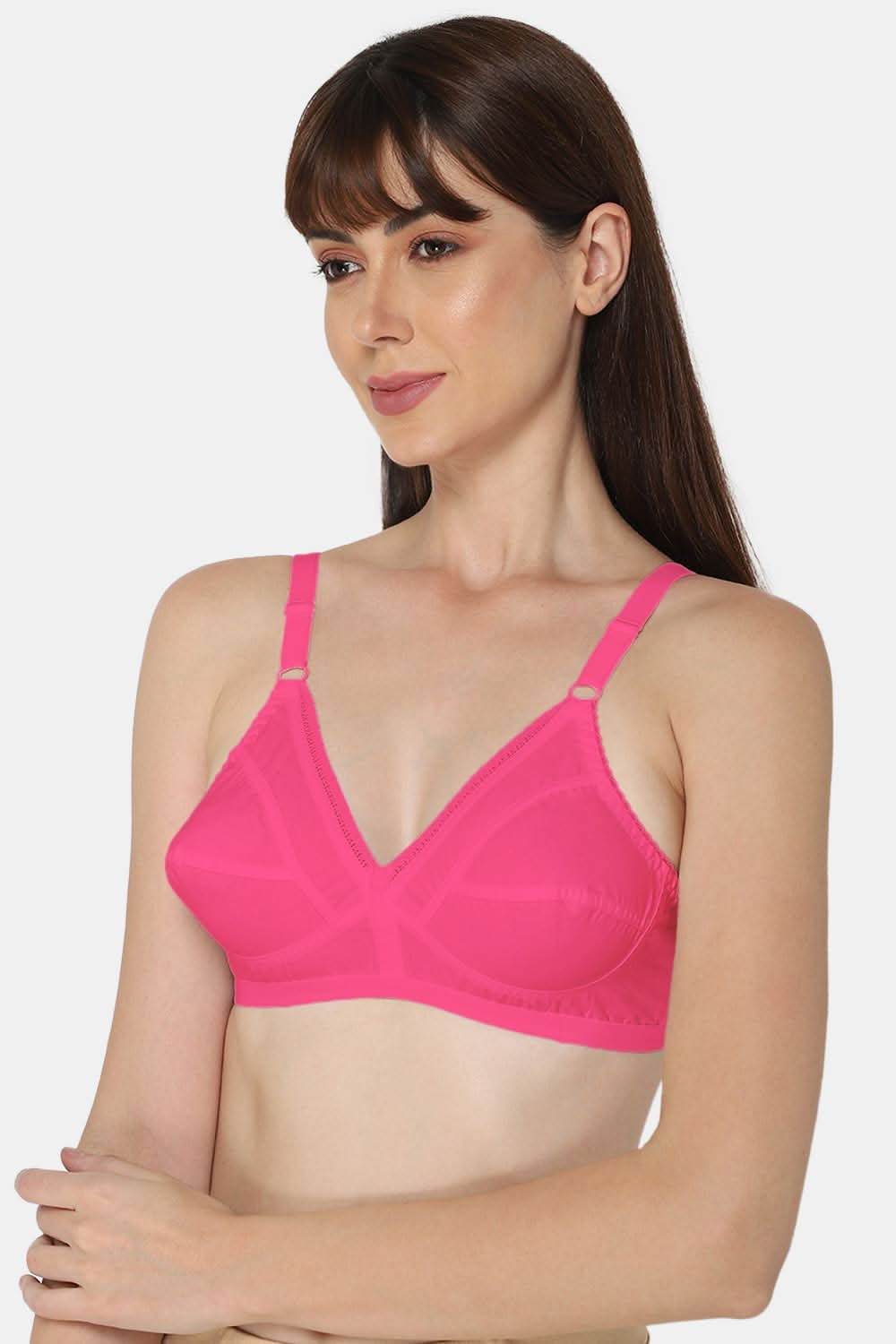 Medium Coverage Non-Padded Non-Wired Naidu Hall Saree Bra - Naturalle - Other Colors - Naidu Hall Family Store