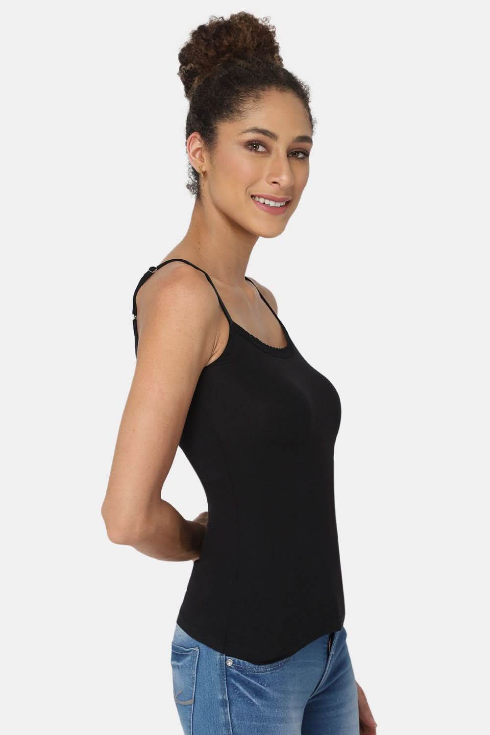 Intimacy Non-Padded Full Coverage Cotton Slip Camisole – M001 | Comfortable & Sweat-Free Fit - Naidu Hall Family Store