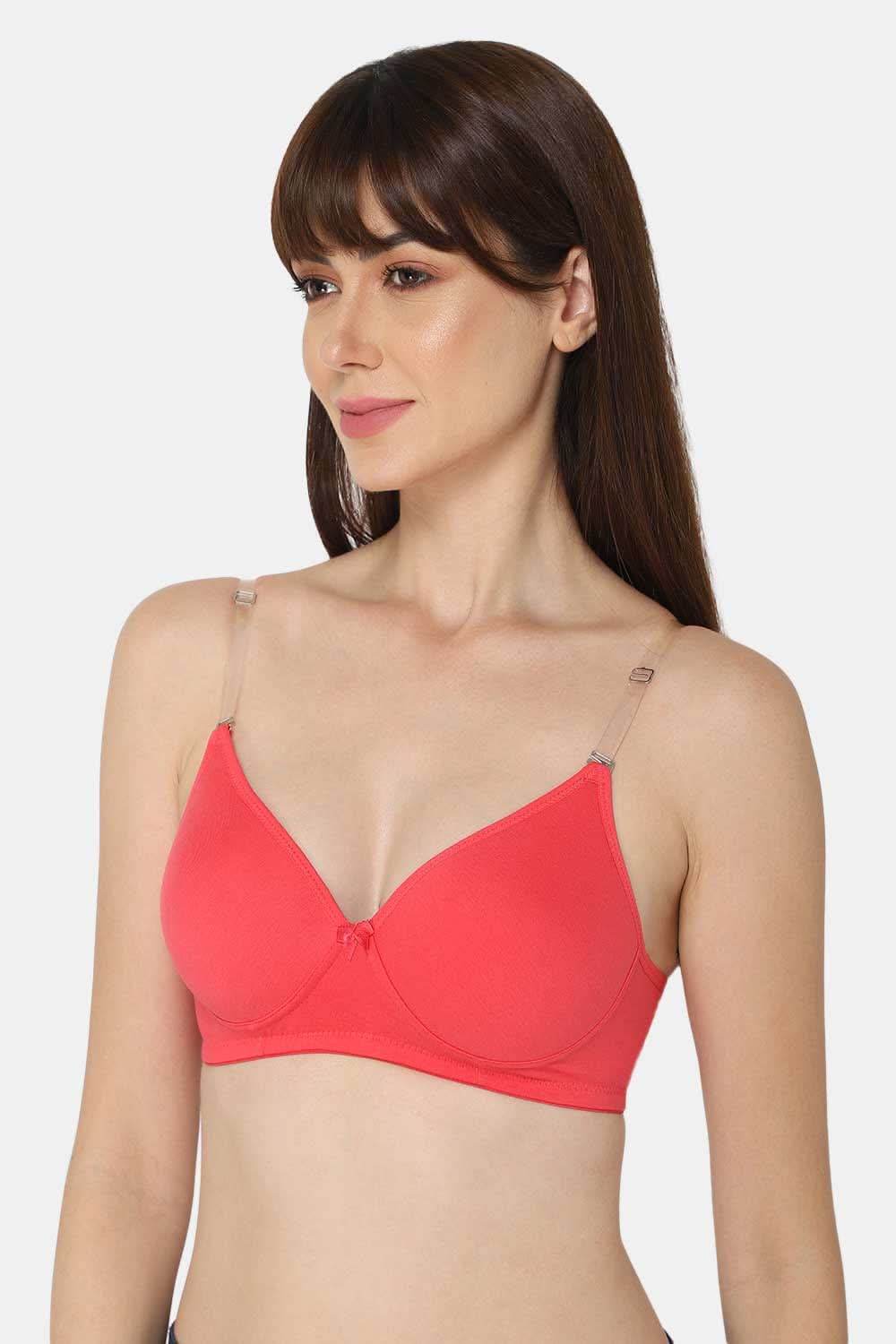 Medium Coverage Non-Wired Thin & Adjustable Intimacy T-Shirt Padded Bra - UC09 - Naidu Hall Family Store
