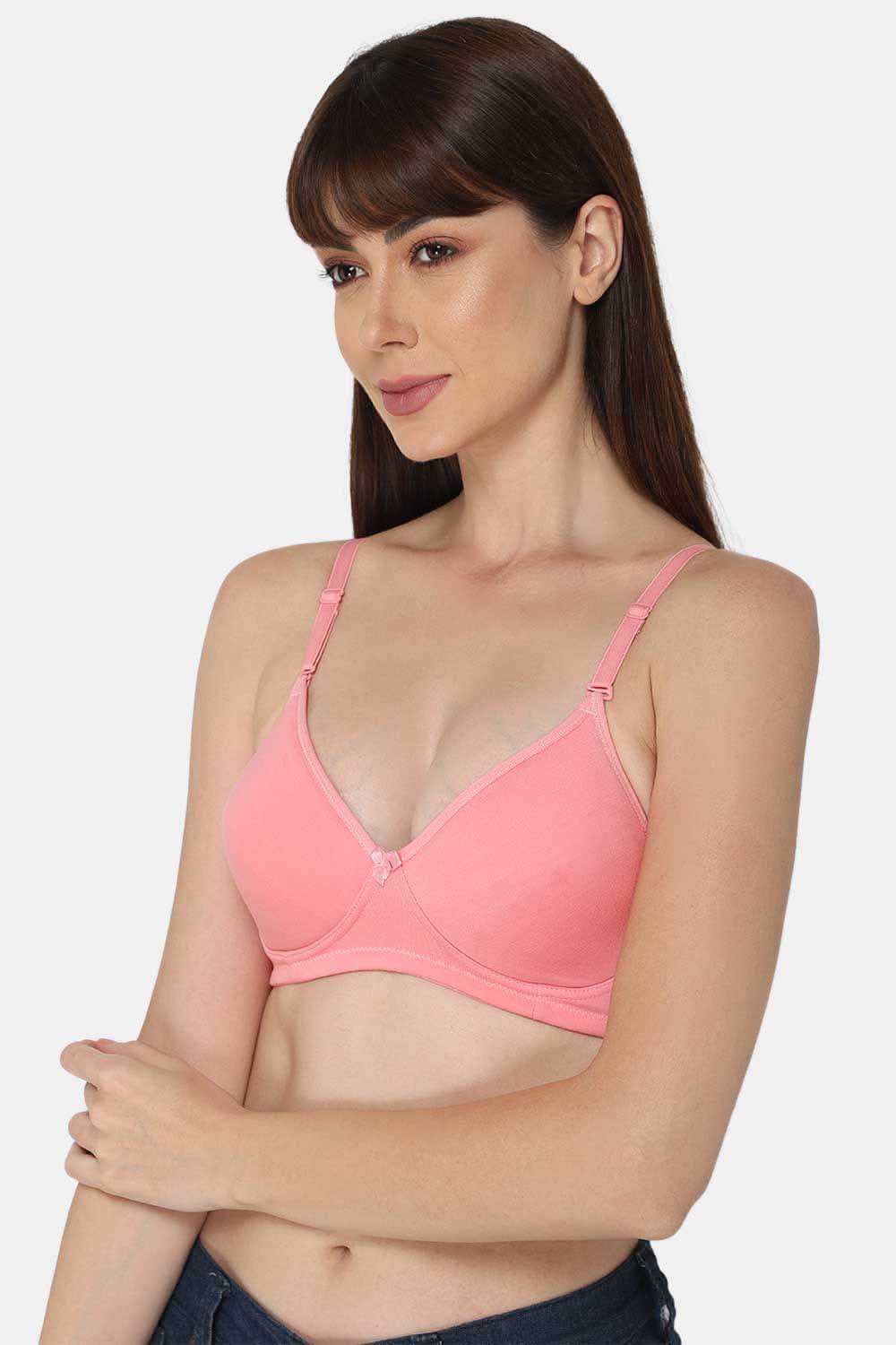 Medium Coverage Intimacy Non-Wired Padded T-Shirt Bra with Inner Seam – EC06 - Naidu Hall Family Store