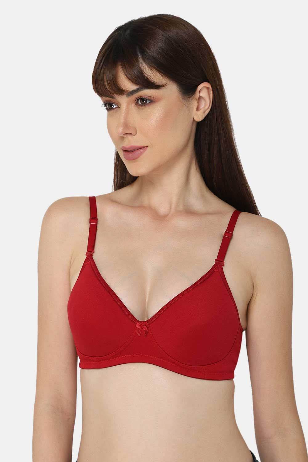 Medium Coverage Intimacy Non-Wired Padded T-Shirt Bra with Inner Seam – EC06 - Naidu Hall Family Store